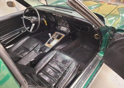 1975 Dark Green Corvette Stingray 4spd T Top