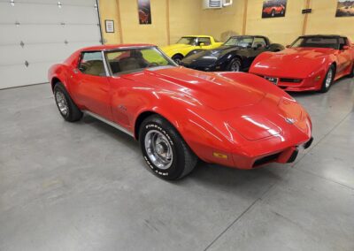 1975 Mille Miglia Red Corvette Stingray T-Top