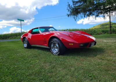 1975 Red Corvette T Top Stingray Rare L82 4spd