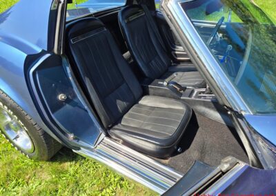 1975 Steel Blue Stingray Corvette 4spd Manual