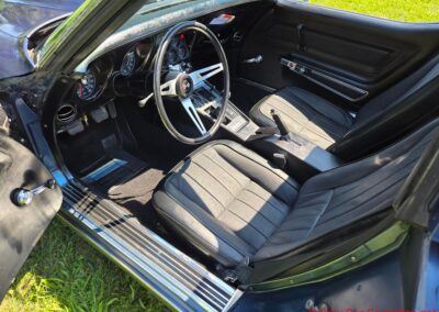 1975 Steel Blue Stingray Corvette 4spd Manual