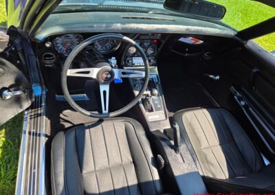 1975 Steel Blue Stingray Corvette 4spd Manual