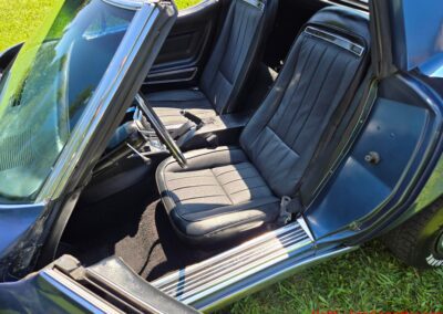 1975 Steel Blue Stingray Corvette 4spd Manual