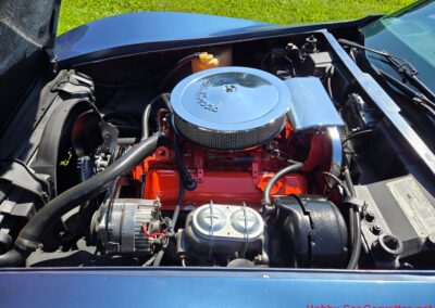 1975 Steel Blue Stingray Corvette 4spd Manual