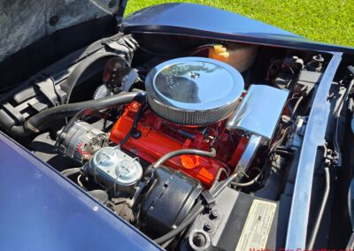 1975 Steel Blue Stingray Corvette 4spd Manual