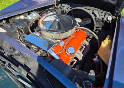 1975 Steel Blue Stingray Corvette 4spd Manual