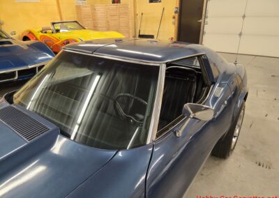 1975 Steel Blue Stingray Corvette 4spd Manual