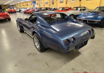 1975 Steel Blue Stingray Corvette 4spd Manual