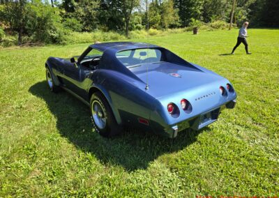 1975 Steel Blue Stingray Corvette 4spd Manual