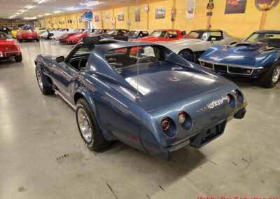 1975 Steel Blue Stingray Corvette 4spd Manual