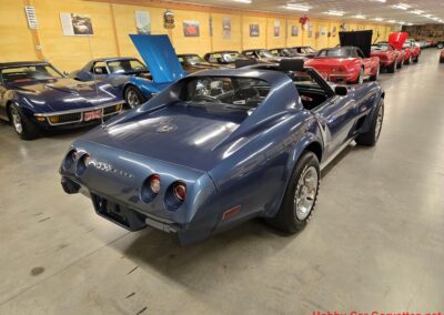 1975 Steel Blue Stingray Corvette 4spd Manual