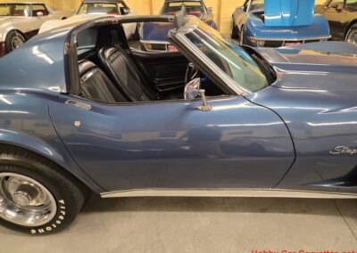 1975 Steel Blue Stingray Corvette 4spd Manual