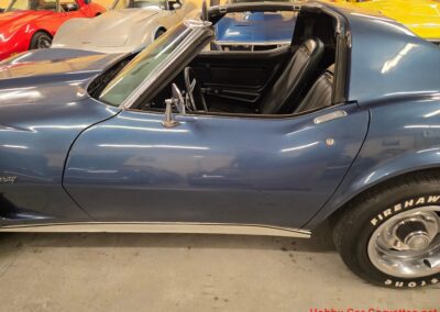 1975 Steel Blue Stingray Corvette 4spd Manual