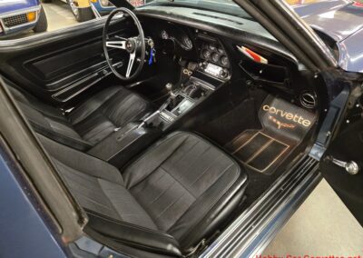 1975 Steel Blue Stingray Corvette 4spd Manual