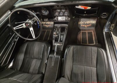 1975 Steel Blue Stingray Corvette 4spd Manual