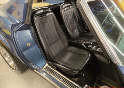 1975 Steel Blue Stingray Corvette 4spd Manual