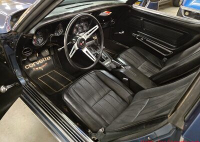 1975 Steel Blue Stingray Corvette 4spd Manual
