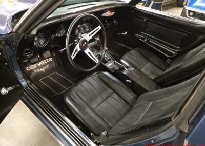 1975 Steel Blue Stingray Corvette 4spd Manual