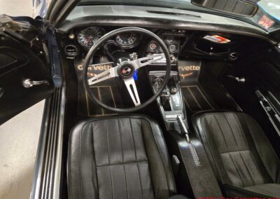 1975 Steel Blue Stingray Corvette 4spd Manual
