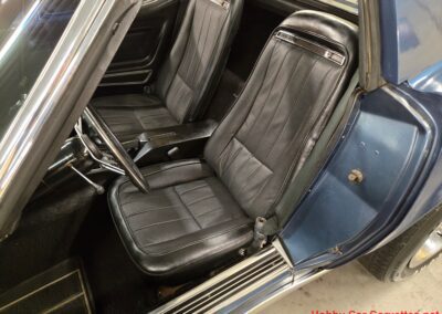 1975 Steel Blue Stingray Corvette 4spd Manual