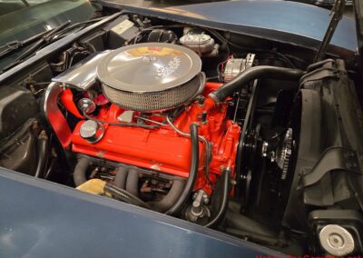 1975 Steel Blue Stingray Corvette 4spd Manual