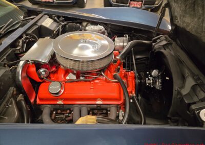 1975 Steel Blue Stingray Corvette 4spd Manual
