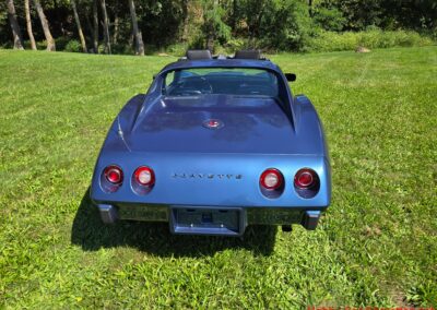 1975 Steel Blue Stingray Corvette 4spd Manual