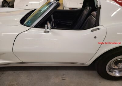 1975 White Corvette Black Interior For Sale