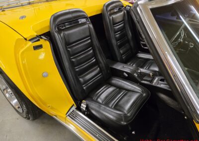 1975 Bright Yellow Corvette Convertible Four Speed For Sale