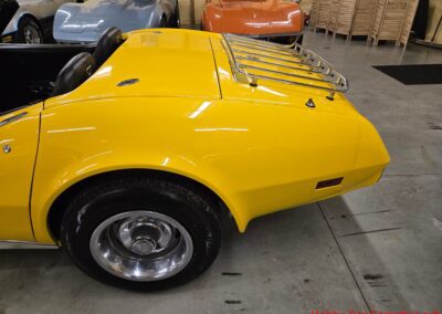 1975 Bright Yellow Corvette Convertible Four Speed For Sale