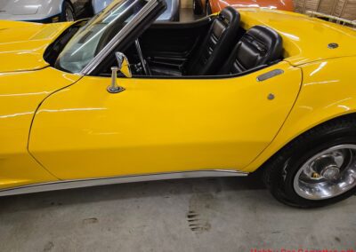 1975 Bright Yellow Corvette Convertible Four Speed For Sale