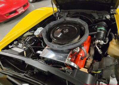 1975 Bright Yellow Corvette Convertible Four Speed For Sale