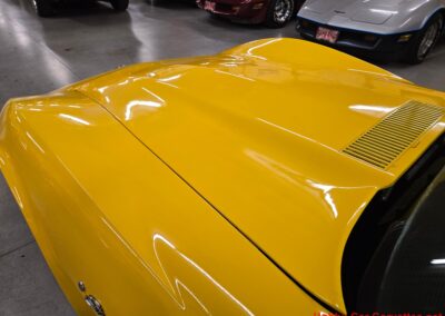 1975 Bright Yellow Corvette Convertible Four Speed For Sale
