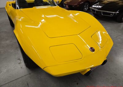 1975 Bright Yellow Corvette Convertible Four Speed For Sale