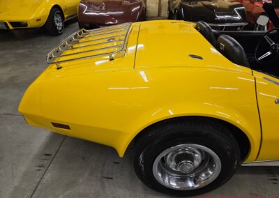 1975 Bright Yellow Corvette Convertible Four Speed For Sale