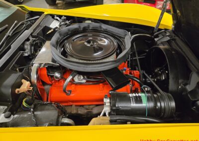 1975 Bright Yellow Corvette Convertible Four Speed For Sale