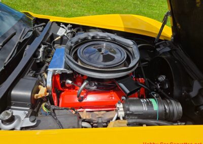1975 Bright Yellow Corvette Convertible Four Speed For Sale