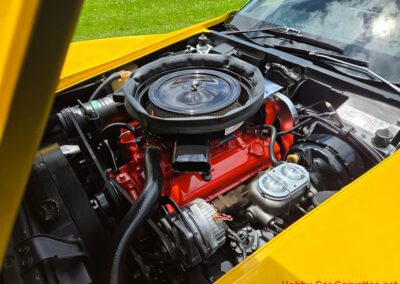 1975 Bright Yellow Corvette Convertible Four Speed For Sale