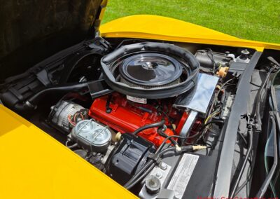 1975 Bright Yellow Corvette Convertible Four Speed For Sale