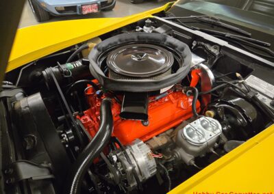 1975 Bright Yellow Corvette Convertible Four Speed For Sale