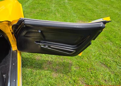 1975 Bright Yellow Corvette Convertible Four Speed For Sale