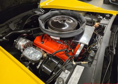 1975 Bright Yellow Corvette Convertible Four Speed For Sale