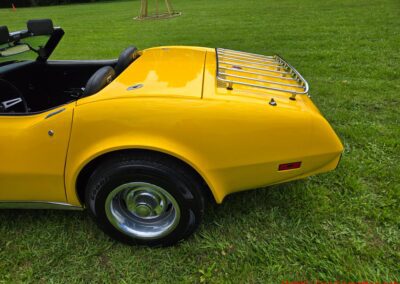 1975 Bright Yellow Corvette Convertible Four Speed For Sale