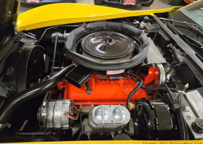 1975 Bright Yellow Corvette Convertible Four Speed For Sale