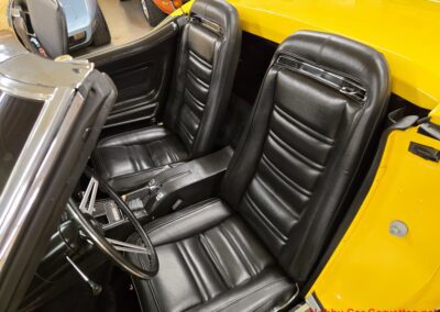 1975 Bright Yellow Corvette Convertible Four Speed For Sale