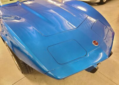 1976 Bright Blue Corvette Stingray T Top For Sale