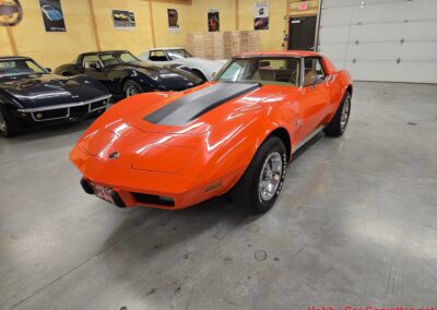 1976 Orange Corvette Stingray 4spd For Sale
