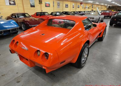 1976 Orange Corvette Stingray 4spd For Sale