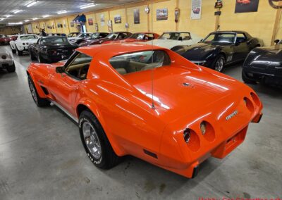 1976 Orange Corvette Stingray 4spd For Sale