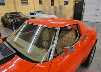 1976 Orange Corvette Stingray 4spd For Sale